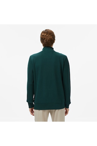 Nautica Erkek Yeşil Classic Fit Sweatshirt Düz K57092t Yeşil