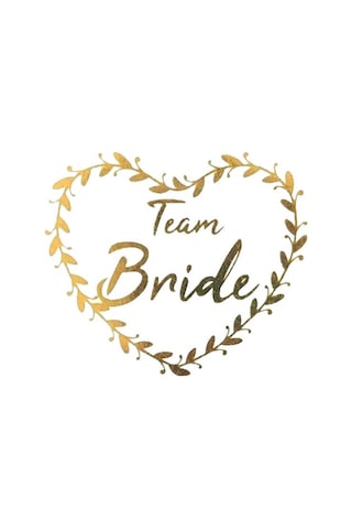 10 Ad Team Bride Geçici Dövme Bekarlığa Veda Bride To Be Dövmesi