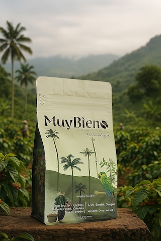 MuyBieno Kolombiya Medellin Supremo Öğütülmüş Filtre Kahve 250 G