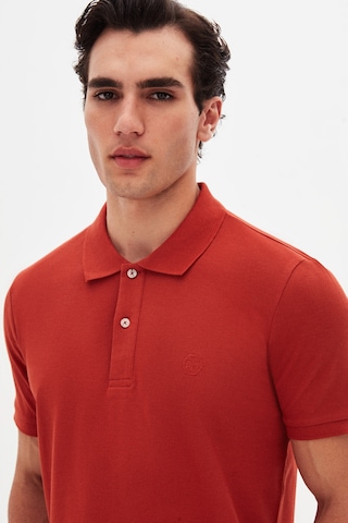 D's Damat Ds Damat Regular Fit Tarçın %100 Pamuklu Uzun Ömürlü Kıvrılmaz Polo Yaka Nakışlı T-shirt 4hc14ort51000 T30