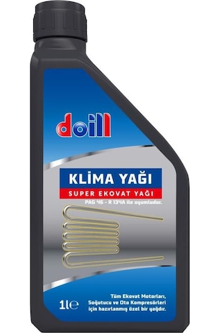 Doill Pag Klima Sistemi Yağı 46 500Ml R134 - Kompresör Yağı - Ekovat Yağı 1 L