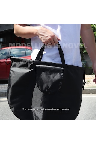 Dianziye Nylon Su Geçirmez Kask Çantası - Motosiklet Bisiklet Spor Kaskları İçin Taşıma Ve Saklama Çantası, Kaliteli Tel Çeker Ve Kilitli Kapatma, Siyah Renk M/l Seçenekli