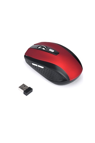 2.4g-hz Kablosuz Oyun Fare Usb Alıcı Pc Dizüstü Bilgisayar Masaüstü Ev Kullanımı Kırmızı İçin Profesyonel Oyuncular İçin