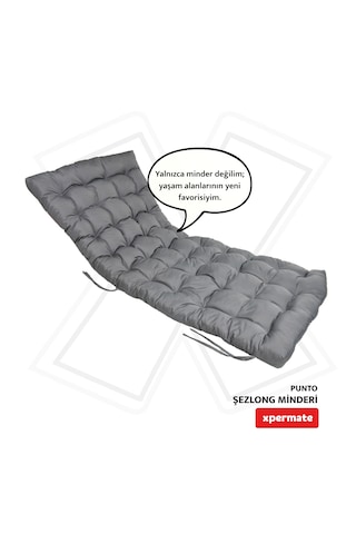 Xpermate Şezlong Minderi Punto 60x180x12 Cm Antrasit