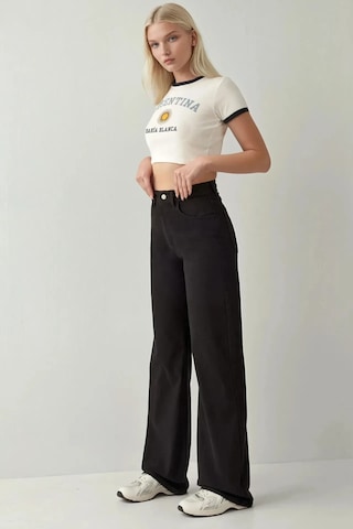 Hiccup Straight Fit Denim Pantolon Siyah