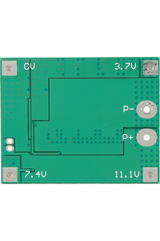 Lemestar 12v 40a Lityum Pil Koruma Kartı 3 Seri, Dengeleme Fonksiyonu, Hızlı Soğutma, Aşırı Şarj-kuruş-koruma