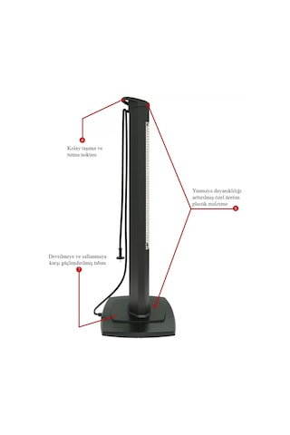MirKraft Energy 2500 W Infrared Isıtıcı