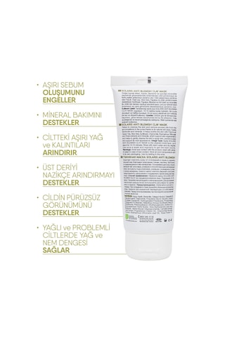 Solaris Kil Maskesi Yağlı ve Lekeli Ciltler İçin 2 x 100 ML