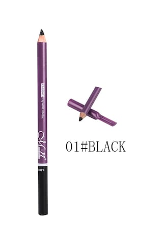 Suntek Suya Dayanıklı Kaş Kalemi 01 Black 12'li