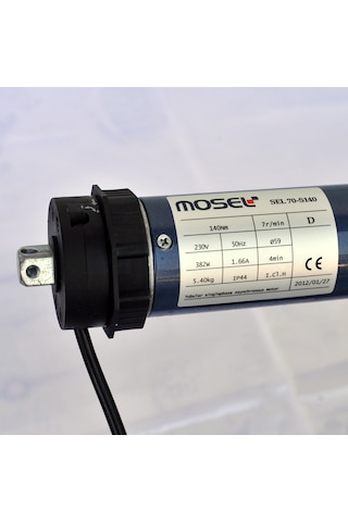 Mosel Sel-70 140 Nm S Kendinden Alıcılı Tüp Motor