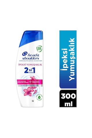 Head & Shoulders İpeksi Yumuşaklık 2'si 1 Arada Kepeğe Karşı Etkili Şampuan 300ml