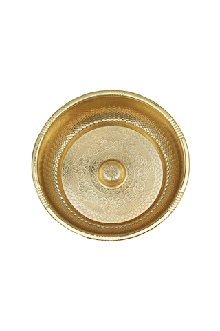 FKN İkili Hamam Taslı Lüx Perlatörlü Sarı Osmanlı Musluk Sarı