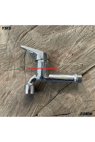 Yms Mix Musluk Aç Kapa Musluk Uzun Musluk Pirinç Mix Musluk 20mm Nikel