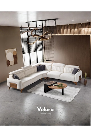 Royal Köşe Koltuk Takımı Krem