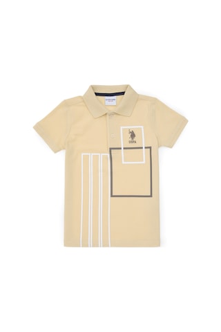 U.s. Polo Assn. Erkek Çocuk Açık Haki Tişört 50307175-vr183 Acık Hakı