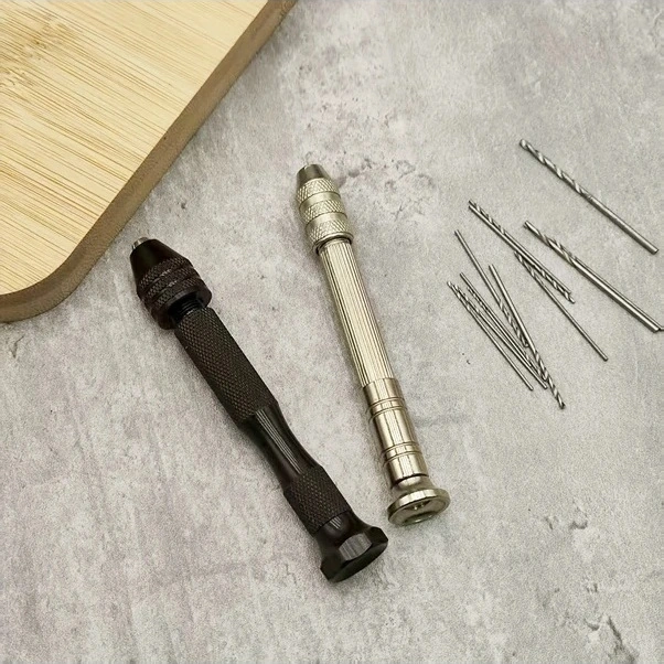 Trendooze Sunshine022 Ayarlanabilir Hız Manuel Mikro Matkap 25 Parça Uç Seti Delik Açma Aleti