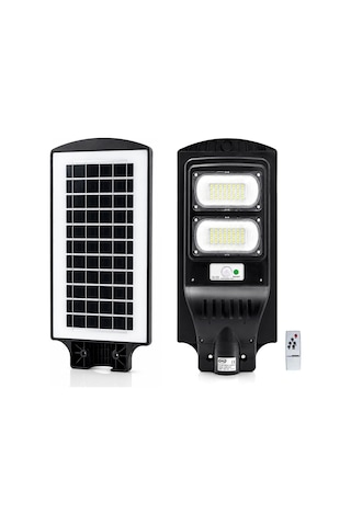 Ars-348965 200w 6500k Solar Güneş Enerjili Sokak Lambası Ve Armatür - Sensörlü