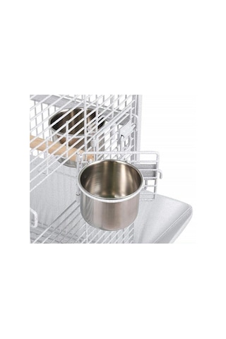 Dayang A10 Ayaklı Papağan Eğitim Kafesi 46x46x156cm Beyaz