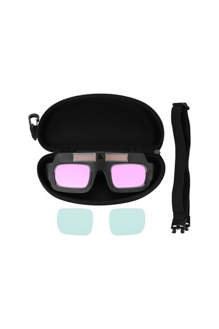 Jokmae Pro Güneş Enerjili Kaynak Gözlüğü - Uv Koruma, Otomatik Kararma, Rahat