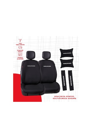 Citroen Aircross Nakışlı Otomind Oto Minderi Seti