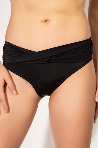 Deep Beach Siyah Beli Geçme Detaylı Alt Bikini Db200453ba 001
