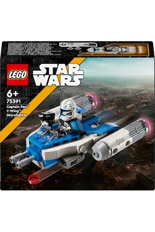 LEGO® Star Wars™ Yüzbaşı Rex™ Y-Wing™ Mikro Savaşçı 75391 - 6+ Yaratıcı Oyuncak Yapım Seti (99 Pr)