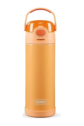 Thermos F422 Funtainer Çocuk Pipetli Termos 0,47l Neon Orange Turuncu