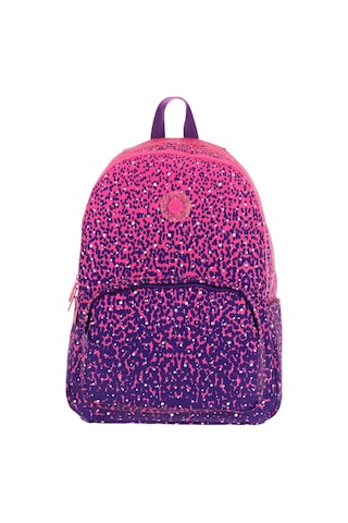 Kaukko Dots Kız Çocuk Üç Bölmeli İlkokul Ve Ortaokul Çantası - Mor Nokta Desenli - K1806 Mor