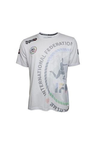 Dragondo Tx8591 Ifma Muaythai Tişört Ifma Dijital Basklı Muay Thai Tişört Beyaz