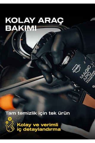 Nasiol Magic Apc Araç içi Çok Amaçlı Sprey Temizleyici 500 ML