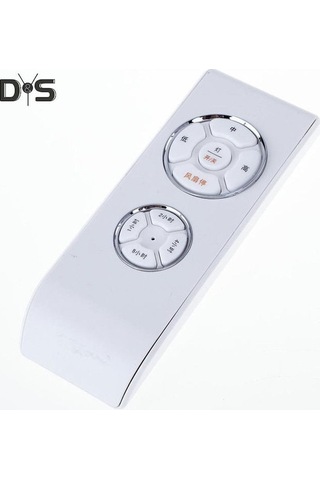 Symbee Tavan Fanı Işıklı Kumanda Seti: Kablosuz Alıcı + Kontrolcü, 4 Zamanlama, 3 Rüzgar Hızı, 85-265v İngilizce