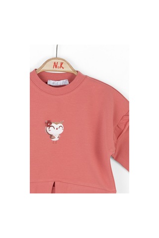 Nk Kids Kız Çocuk Sweatshirt 37622 Mercan