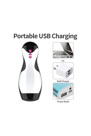 Carmine 10 Modlu Şarj Edilebilen Otomatik Lüks Mastürbatör