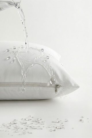 Sıvı Geçirmez Yastık Alezi 50x70 Cm Su Geçirmez Yastık Koruyucu 6 Paket 12 Adet Beyaz
