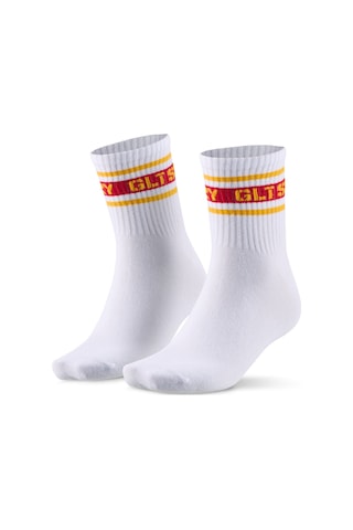 Gsstore Galatasaray Unisex Çorap K252279 Beyaz