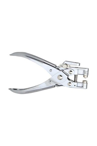 Pazly Suntek Punk Pul Pensier İzleme Metal Grommet Eyel Del Bantları 16.5x10cm Js Gümüş