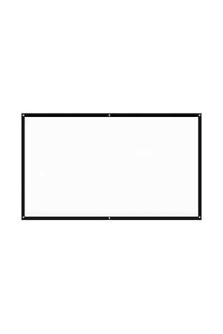 Wezone H60 60 İnç 16:9 Oranlı Dacron Malzeme Ev Sineması Projeksiyon Ekranı 138x71cm Görünür Alan