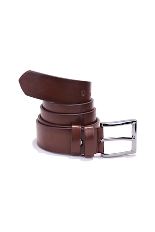 Dagoster DMK26-456 Taba 4.5 CM Suni Deri Erkek Kemer Taba