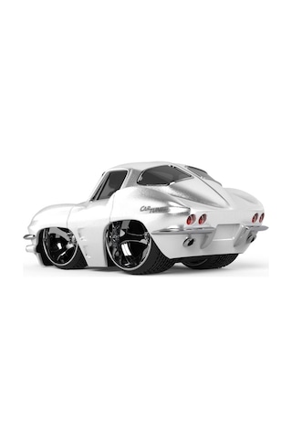 Adore Oyuncak Cartuned S2 1963 Chevy Corvette Stingray - Beyaz Muscle Araba Ict530190