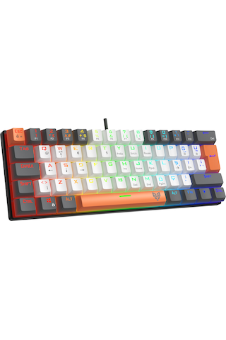 Blueforce Striker Rgb Mekanik Gaming Oyuncu Klavyesi Red Switch Q Tr Mix Renk