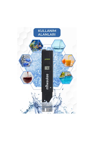 Milwaukee Ph600 Dijital Ph Kalem Taşınabilir Ph Metre