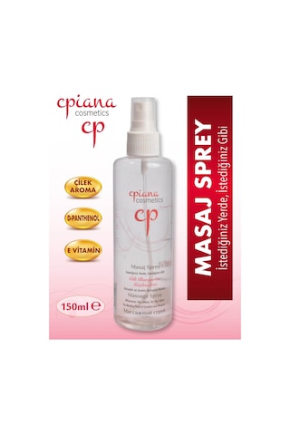Cpiana Çilek Aromalı Sprey Masaj Jeli 150 Ml