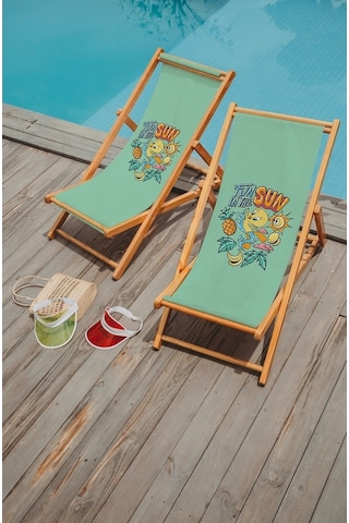 Bluehomeconcept Adawall Home Fun In The Sun Looney Tunes Şezlong
