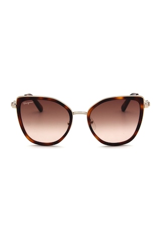 Salvatore Ferragamo Sf 293s C723 Kadın Güneş Gözlü Altın