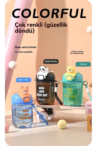 Jian Fan Öğretci Yaz Plastik Su Bardağısıyah Siyah