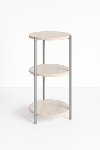 Çok Amaçlı 3 Katlı Raf - Çiçeklik, Organizer, Sehpa Ve Köşe Rafı