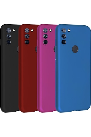 Samsung Galaxy Uyumlu A11 (A115) Kilif Fitcase Premiums Silikon Arka Kap 439692159