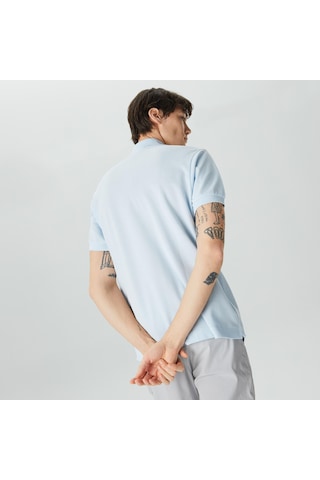 Lacoste Erkek Klasik Pike Kumaş Polo T-shirt Turkuaz