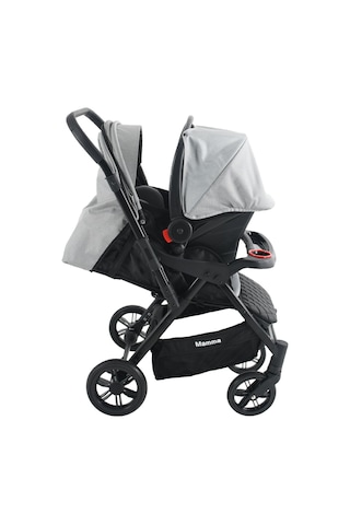 Mamma Alfa Plus 6 İn 1 Yeni Nesil Mama Tablalı Çift Yönlü Travel Sistem Bebek Arabası