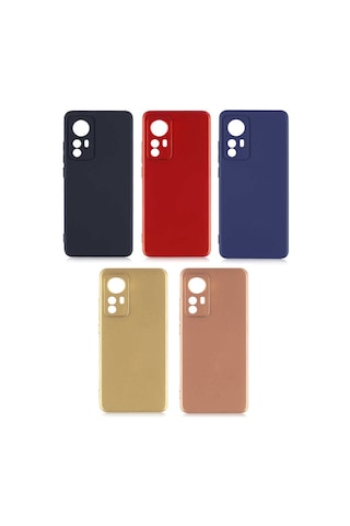 Microcase Xiaomi 12X Premium Matte Silikon Kılıf